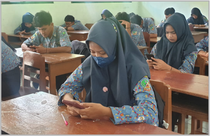 SMK Muhammadiyah 1 Sragen addakan Asesmen Sumatif Akhir Jenjang berbasis CBT